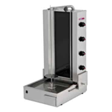 ELEKTRİKLİ CAMLI DÖNER OCAKLARI (ALTTAN MOTORLU)